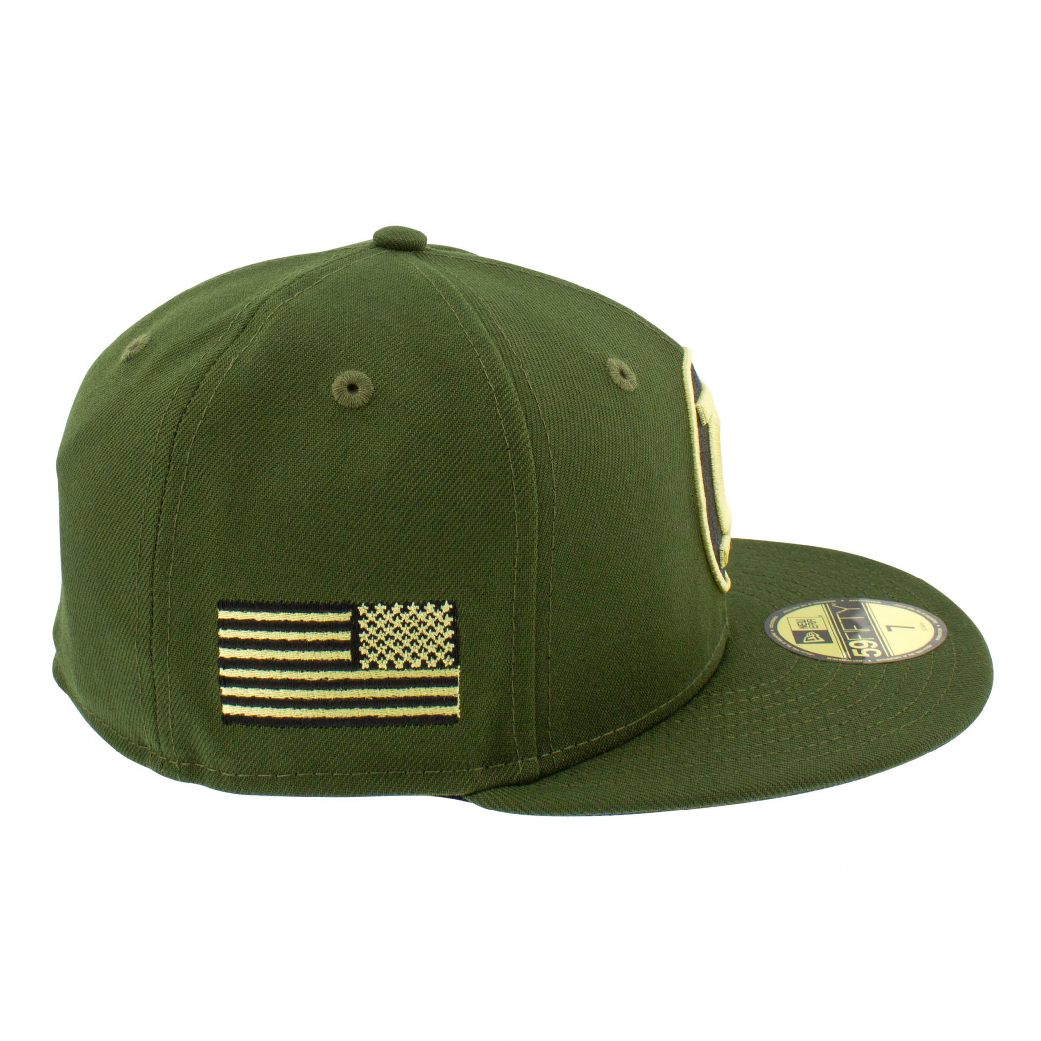 Green Lantern Salute to Service New Era 59Fifty Fitted Hat